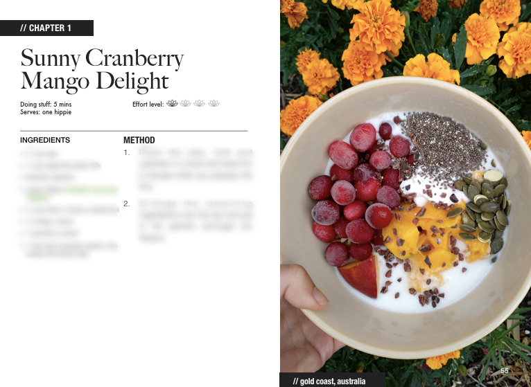 vegan smoothie bowl recipes sunny cranberry mango preview