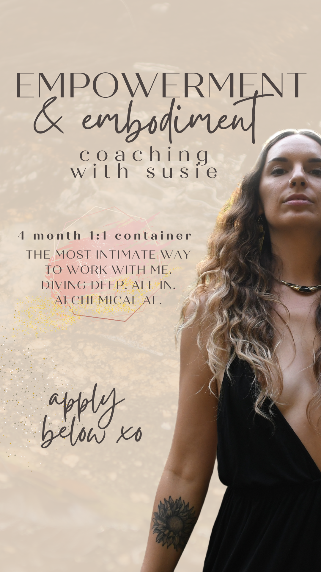 empowerment & embodiment coaching sacred with susie mobile